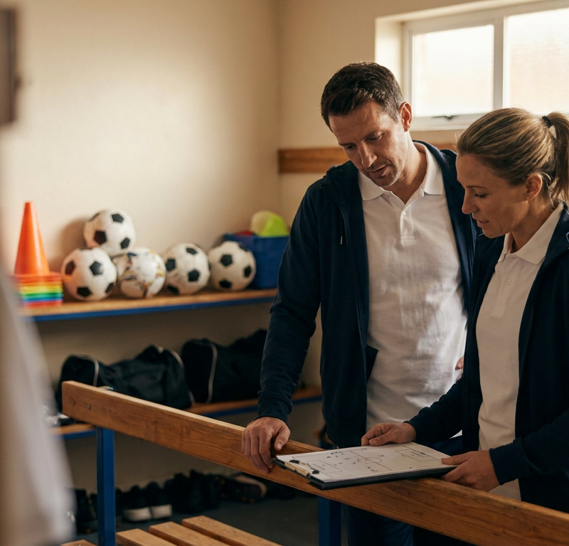 Administrative Organisation der täglichen Aufgaben im Sportverein