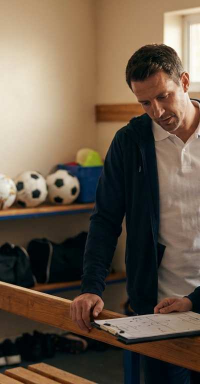 Administrativ organisering af sportsklubbens daglige arbejdsopgaver